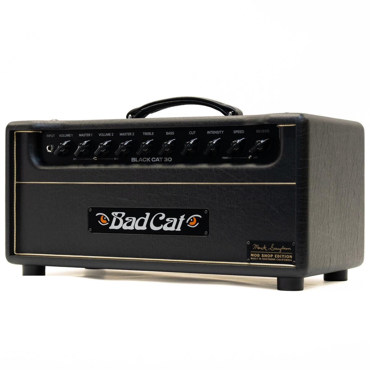 Bad Cat Amplifiers Mark Sampson Modded Black Cat Head