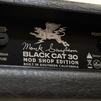 Bad Cat Amplifiers Mark Sampson Modded Black Cat Head