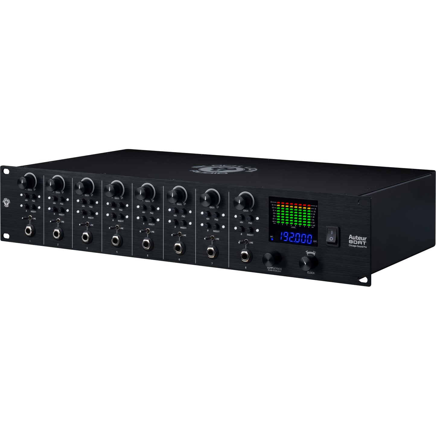 Black Lion Audio 8DAT 8 Channel Auteur Packed Mic Pre
