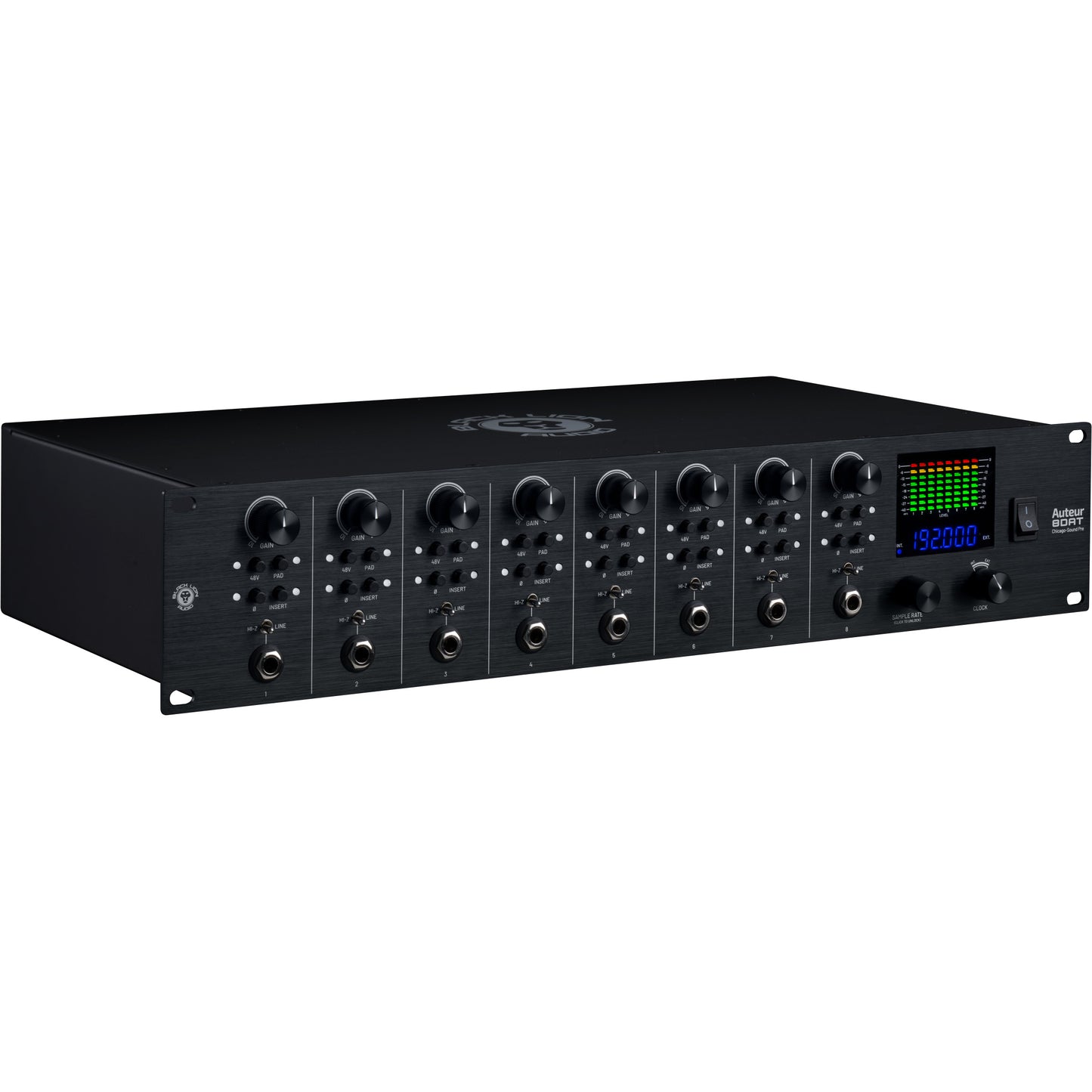 Black Lion Audio 8DAT 8 Channel Auteur Packed Mic Pre
