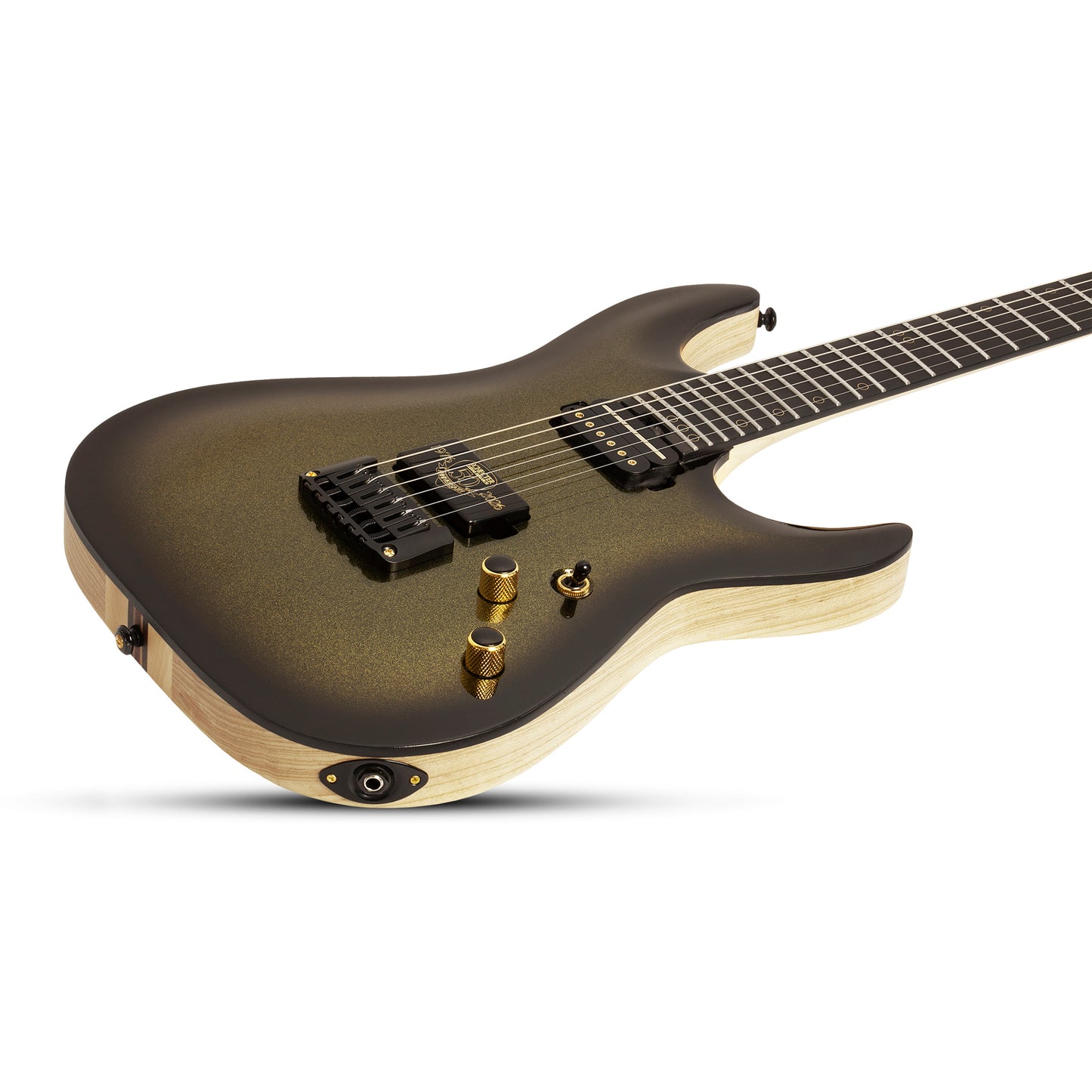 Schecter C-1 50th Anniversary Electric Guitar - Gold Burst