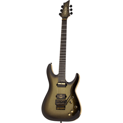 Schecter C-1 FR-S Floyd Rose 50th Anniversary Electric Guitar - Gold Burst