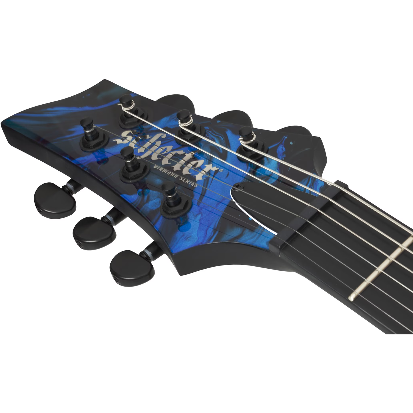 Schecter C-1 Hydro-Dip Left Handed Electric Guitar - Midnight Tide
