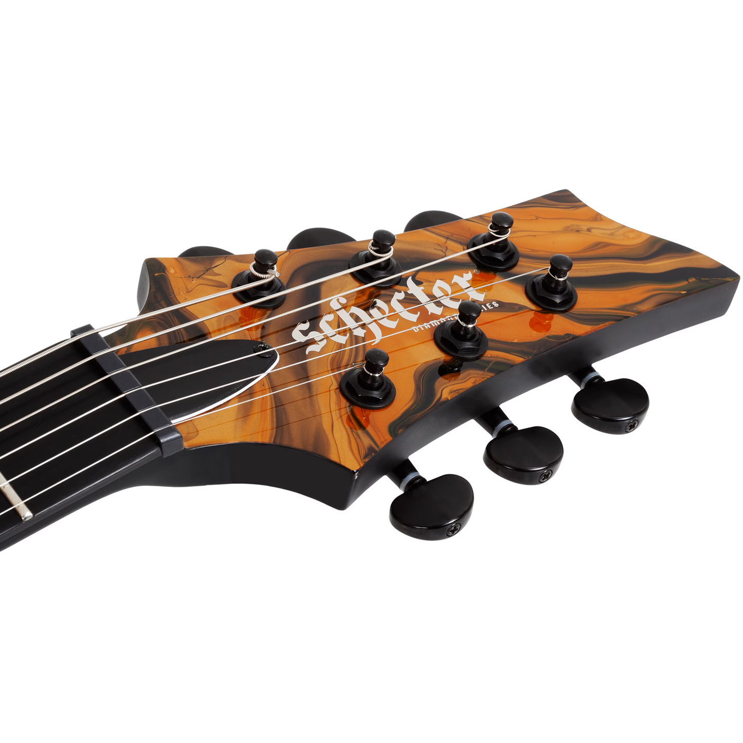 Schecter C-1 Hydro-Dip Electric Guitar - Golden Eclipse