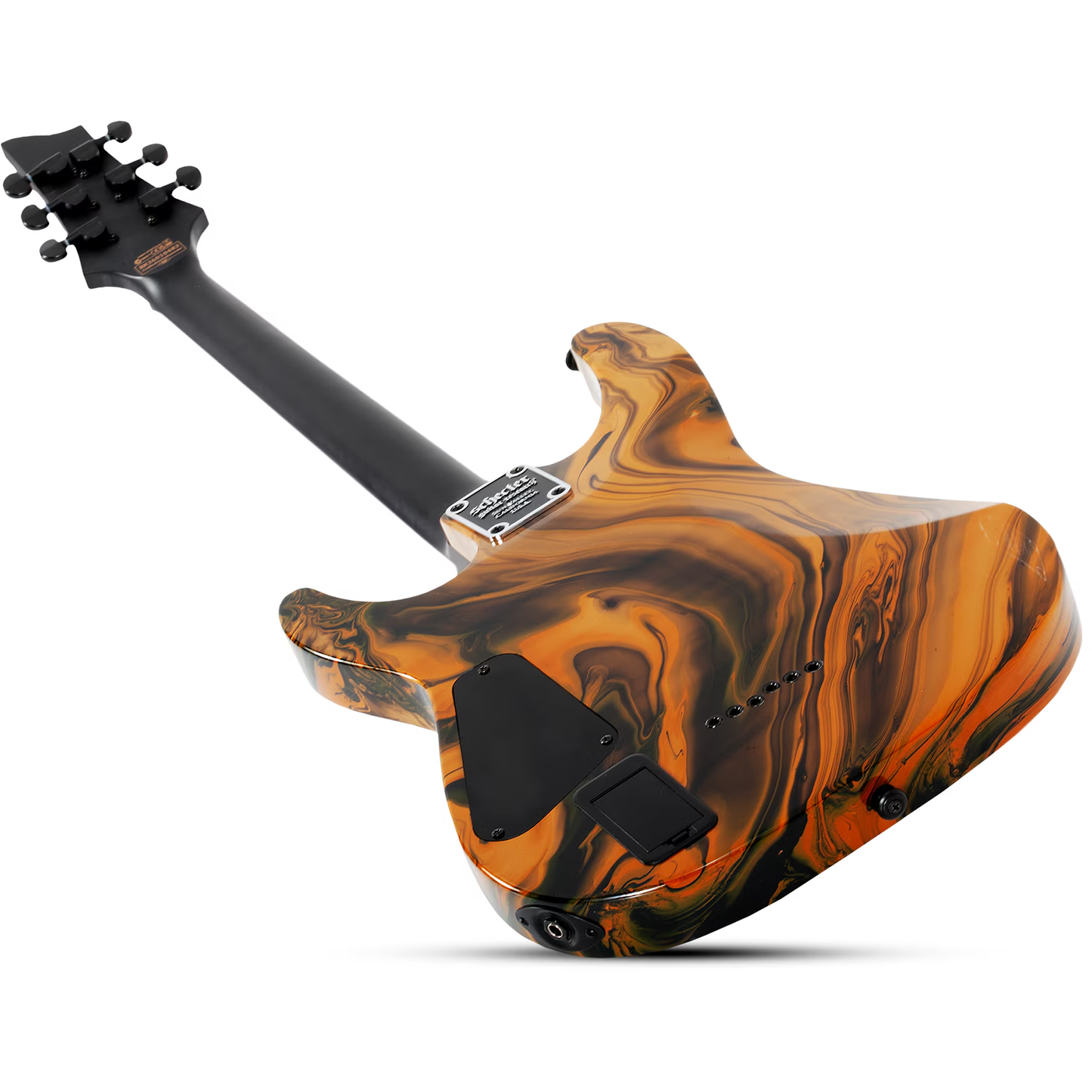 Schecter C-1 Hydro-Dip Electric Guitar - Golden Eclipse