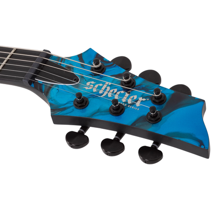 Schecter C-1 Hydro-Dip Electric Guitar - Midnight Tide