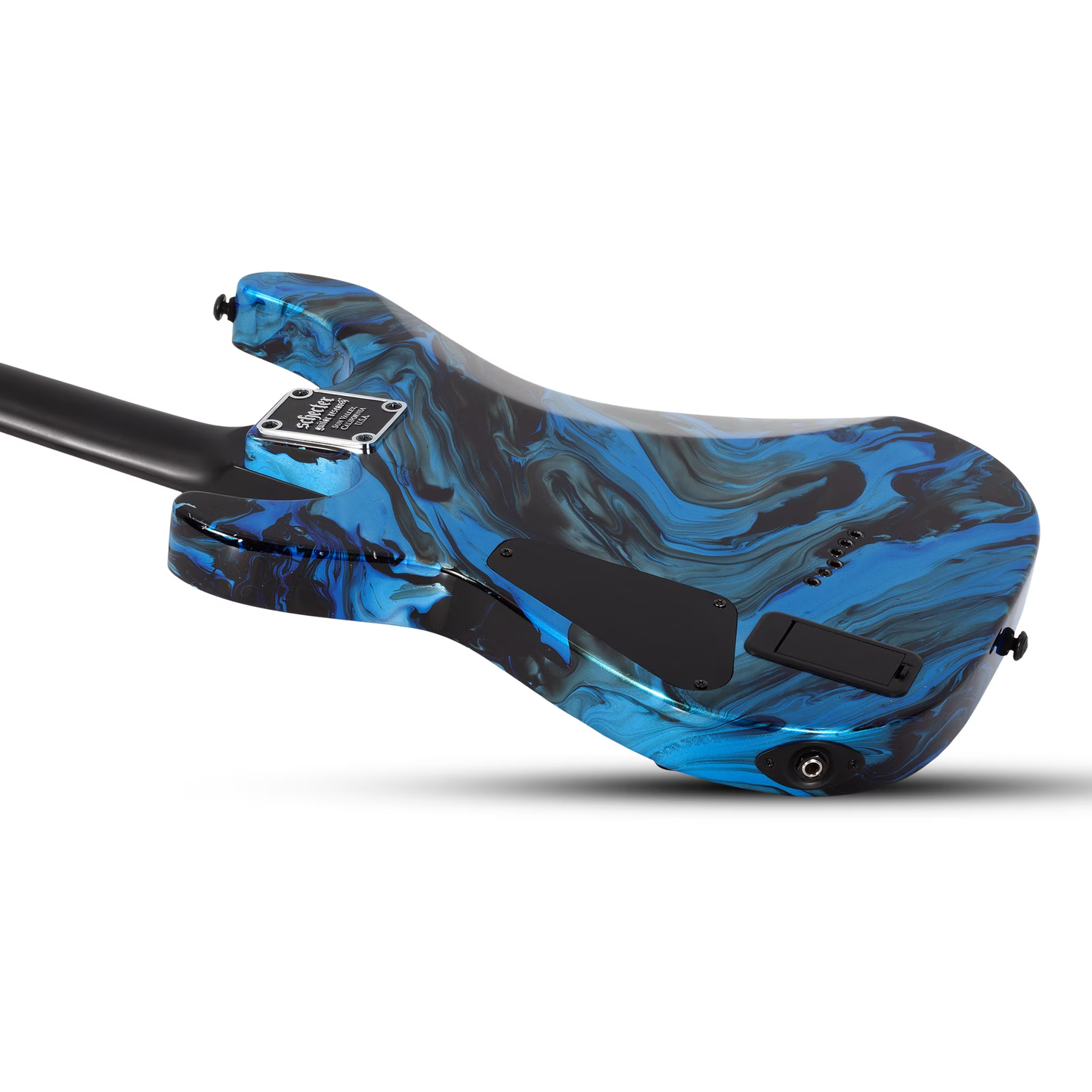 Schecter C-1 Hydro-Dip Electric Guitar - Midnight Tide