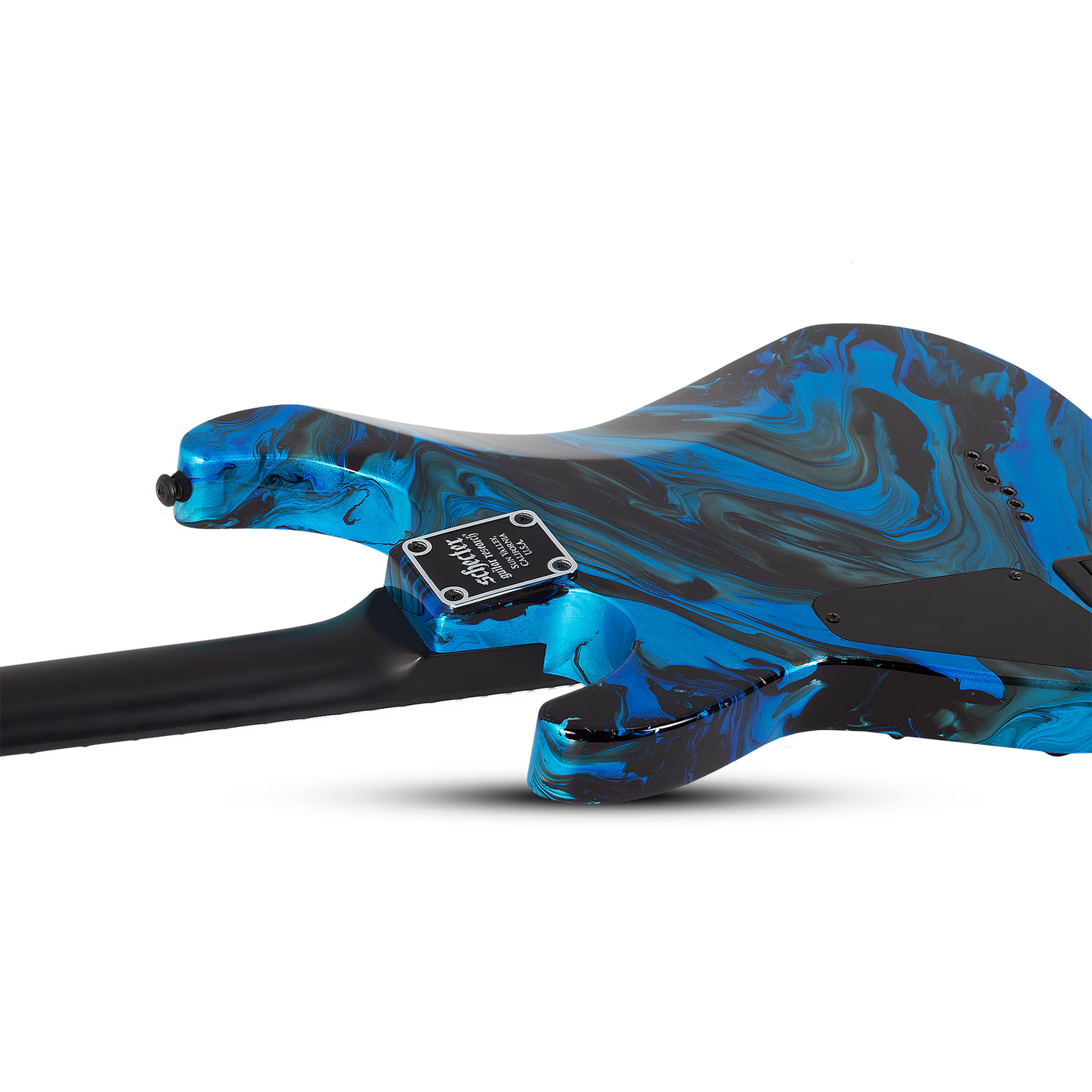 Schecter C-1 Hydro-Dip Electric Guitar - Midnight Tide