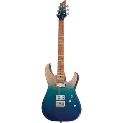 Schecter C-1 Standard Plus Electric Guitar - Blue Fade