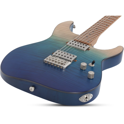 Schecter C-1 Standard Plus Electric Guitar - Blue Fade