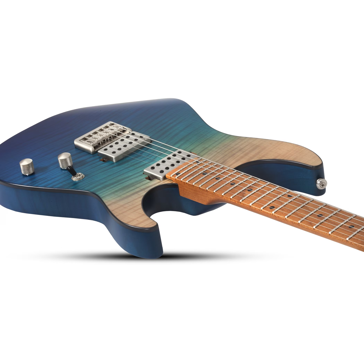 Schecter C-1 Standard Plus Electric Guitar - Blue Fade