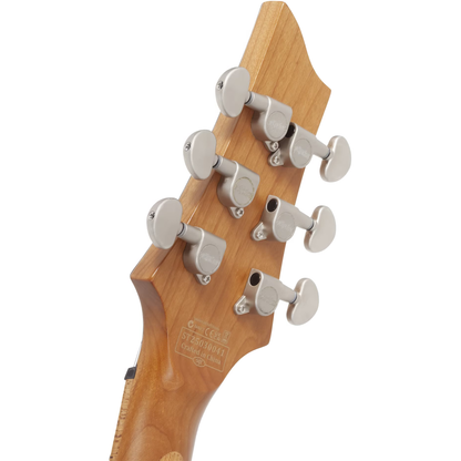 Schecter C-1 Standard Plus Electric Guitar - Transparent Purple Burst