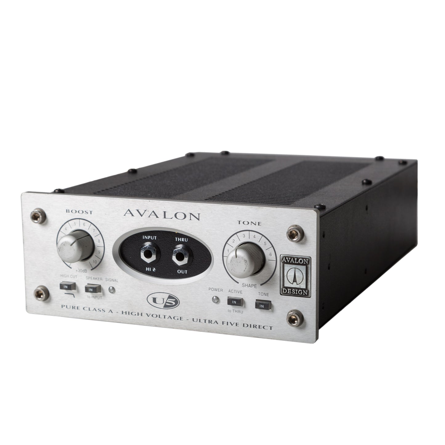Avalon U5 Single-Channel High Voltage Instrument DI Preamp
