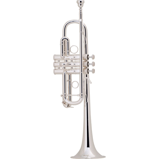 Bach C180 SL229CC Stradivarius Professional Chicago C Trumpet - Silver Plated