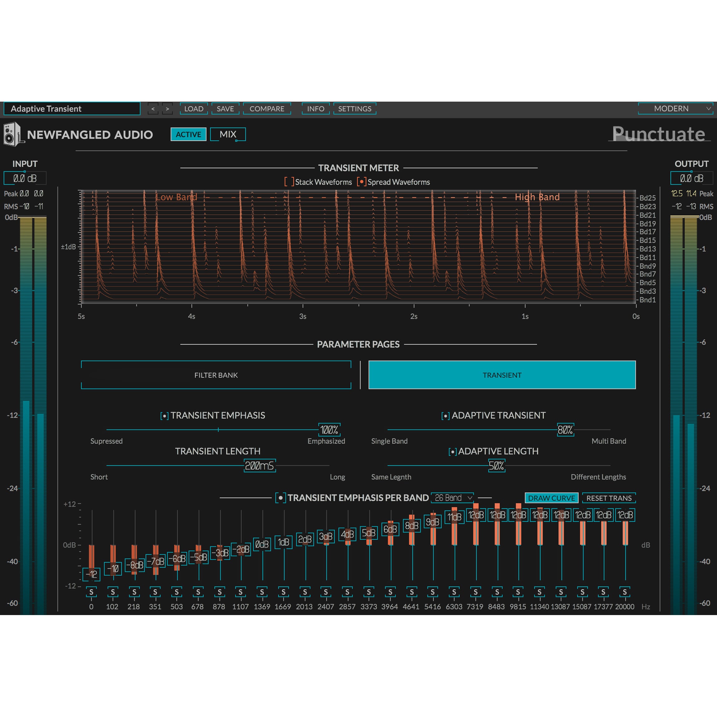 Newfangled Audio Punctuate Transient Modulator Plug-in – Alto Music