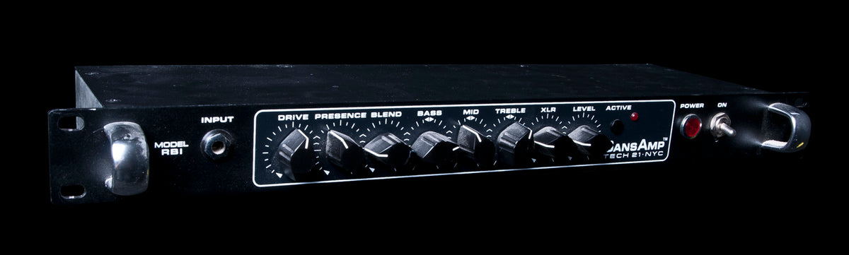 Bass Sound Module Rackmount Tech 21 SansAmp RBI Rackmount Bass Pre Amp – Alto Music
