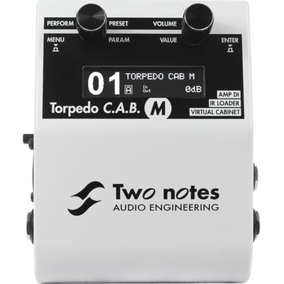 Two Notes Torpedo C.A.B. M Speaker Simulator Pedal