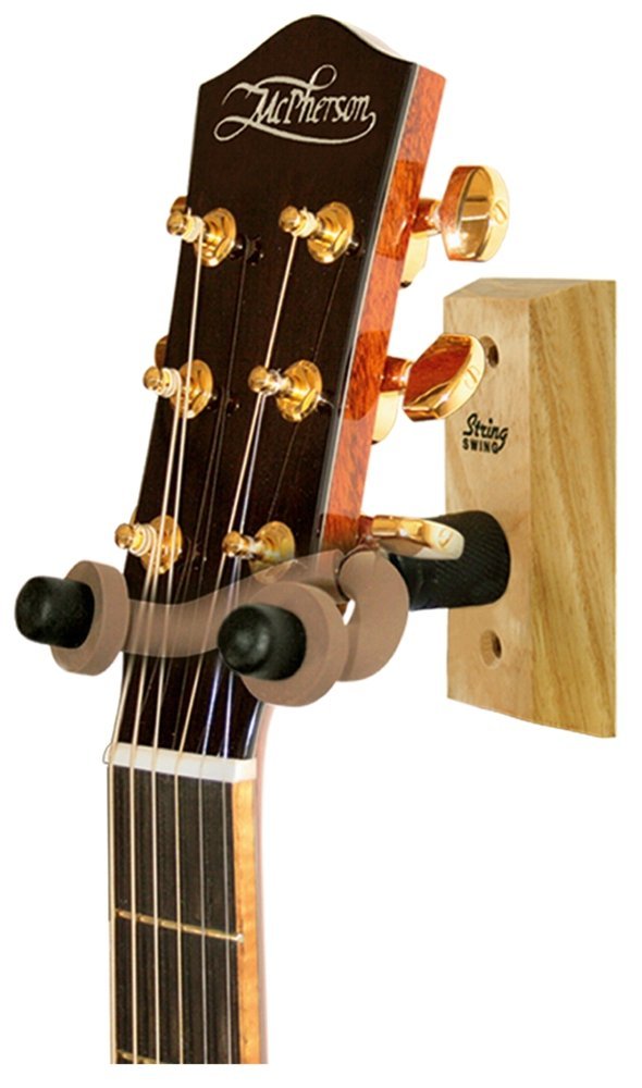String Swing CC01 Hardwood Home Studio Guitar Hanger - Natural