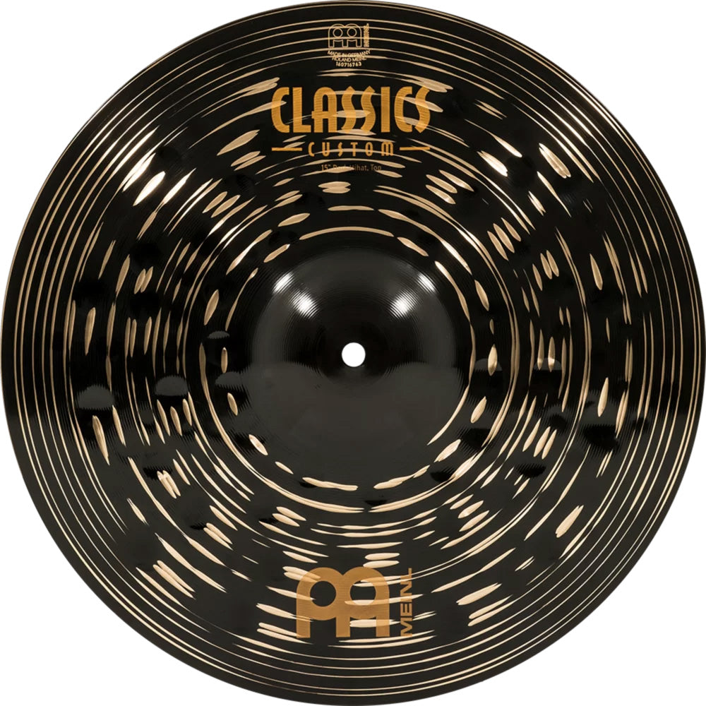 Meinl Classic Custom 15” Dark Hi-Hat Cymbals