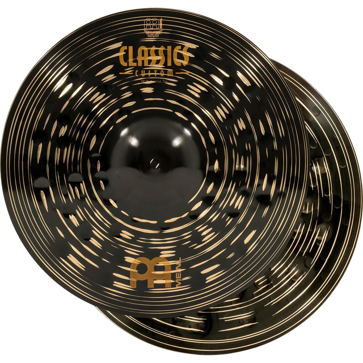 Meinl Classic Custom 15” Dark Hi-Hat Cymbals