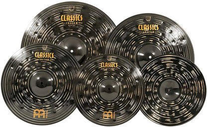 Meinl Cymbals CCD460+18 Classics Custom Dark Pack Bonus Cymbal Box Set