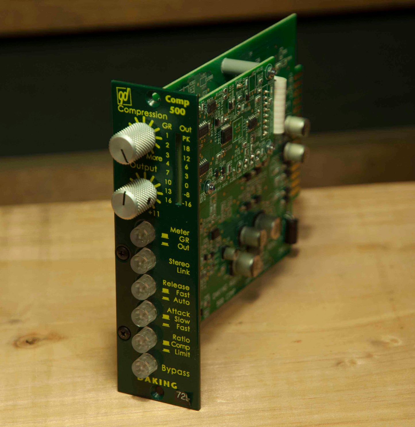 Daking VCA Compressor/Limiter for 500-Series (COMP500)