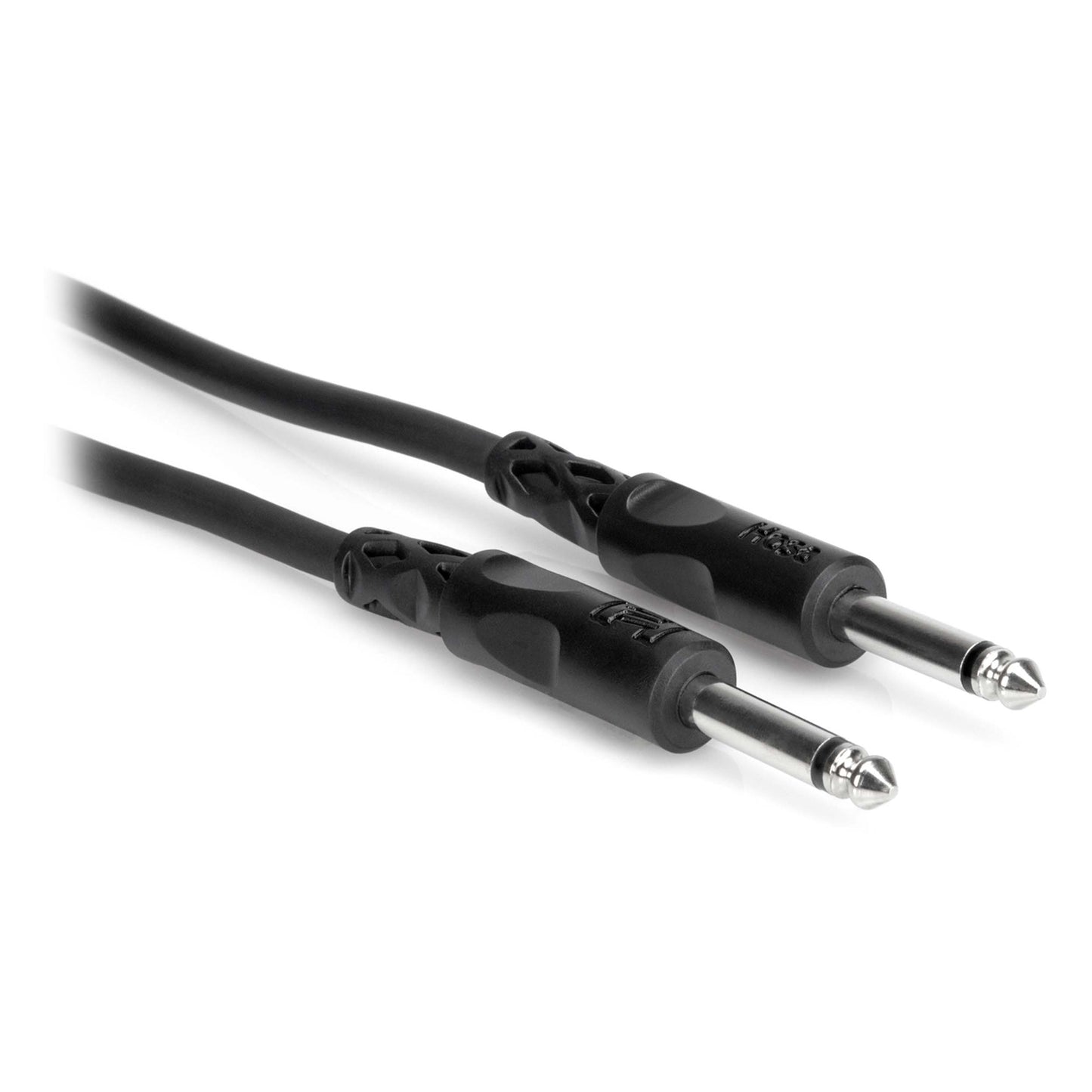 Hosa CPP-105 1/4"" TS to 1/4"" TS Unbalanced Interconnect Cable, 5 Feet