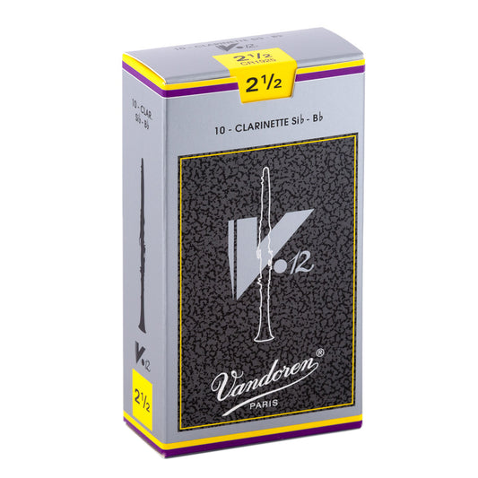Vandoren 2.5 Clarinet V12 Reeds