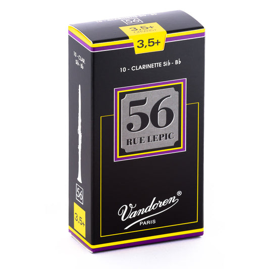 Vandoren -56- Rue Lepic Bb Clarinet Reeds