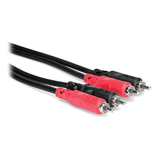 Hosa Cable CRA203 Dual RCA To Dual RCA Cable - 9.75 Foot