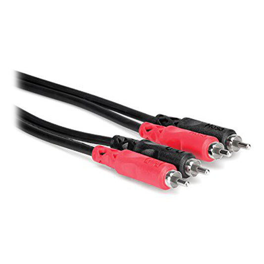 Hosa CRA-204 Dual RCA to Dual RCA Stereo Interconnect Cable, 13.1 feet