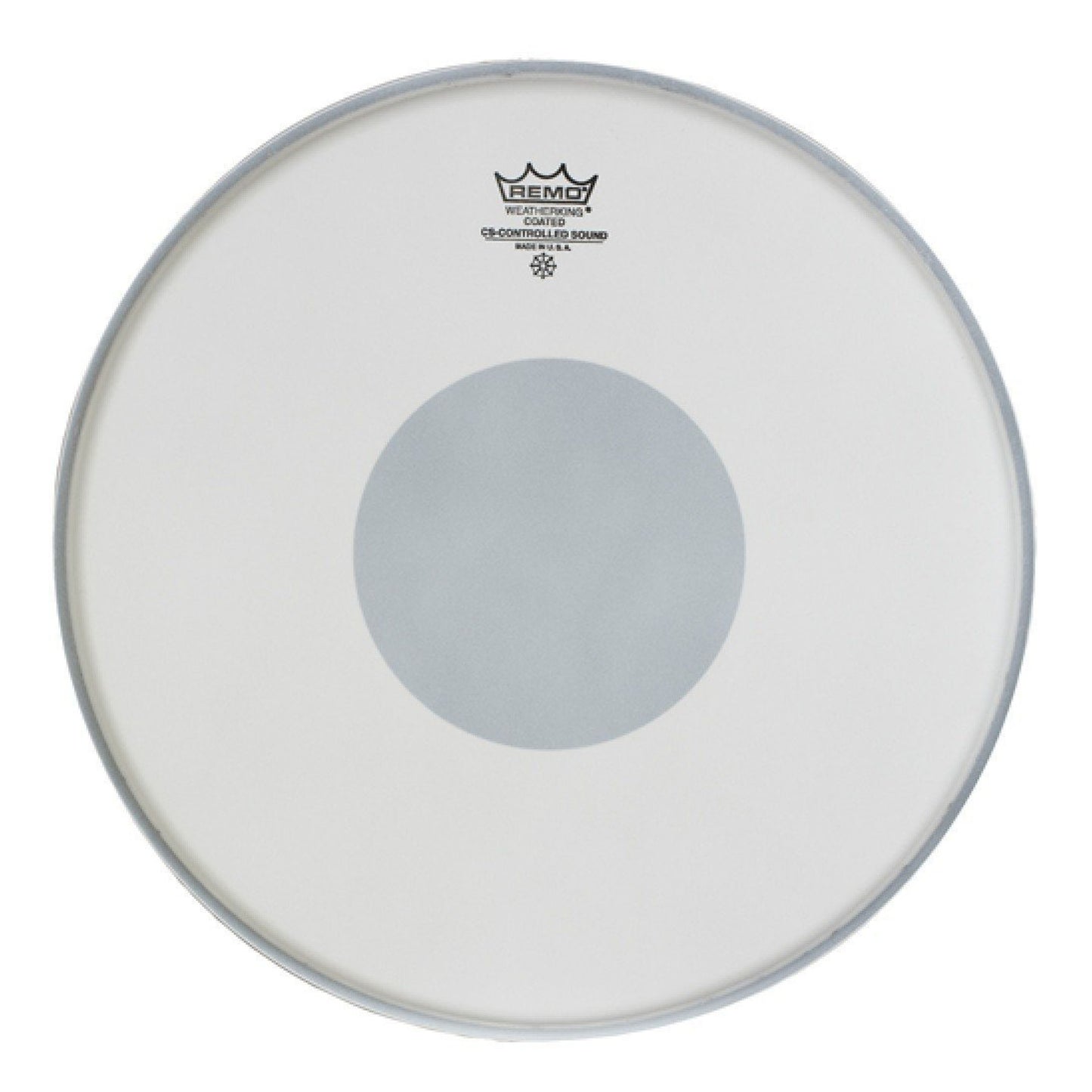 Remo CS-0116-10 16" Controlled Sound Drum Head, Black Dot on Bottom, Coated