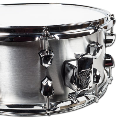 SJC Drums CS6514EAC 6.5x14 Element Series Brushed Aluminum Snare