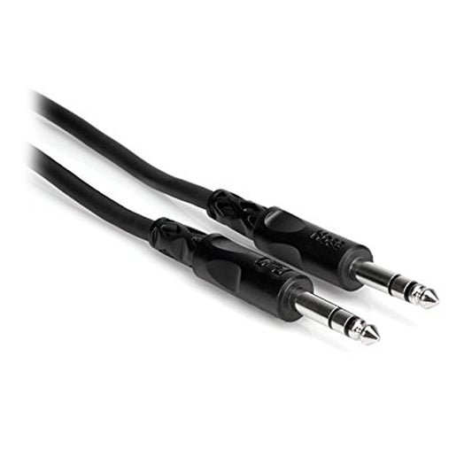 Hosa CSS-103 1/4"" TRS to 1/4"" TRS Balanced Interconnect Cable, 3 Feet