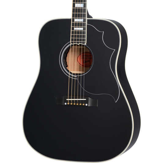 Gibson Hummingbird Custom 6 String Acoustic Electric Guitar - Ebony