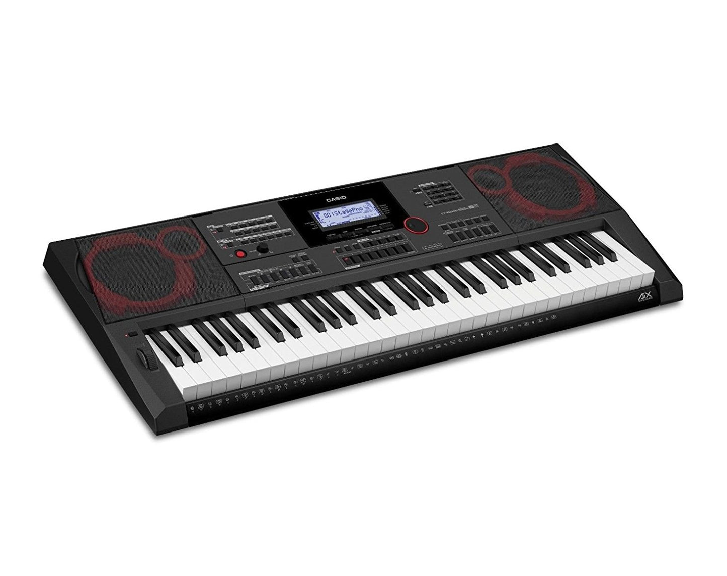 Casio CTX5000 61-Key Touch Sensitive Portable Keyboard with Power Supply