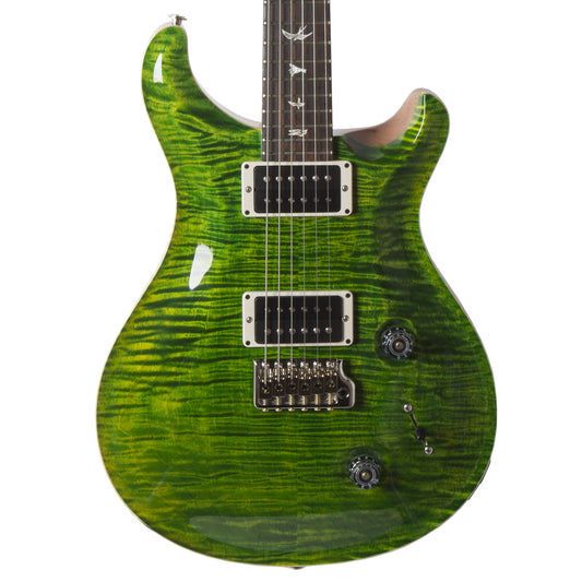 PRS Custom 22 10-Top Electric Guitar in Emerald Green w/ Case