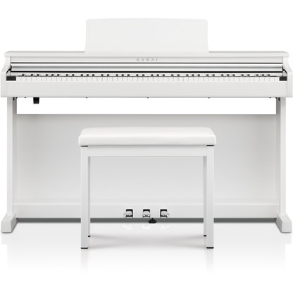 Kawai CX202 Digital Piano with Bench - Satin White