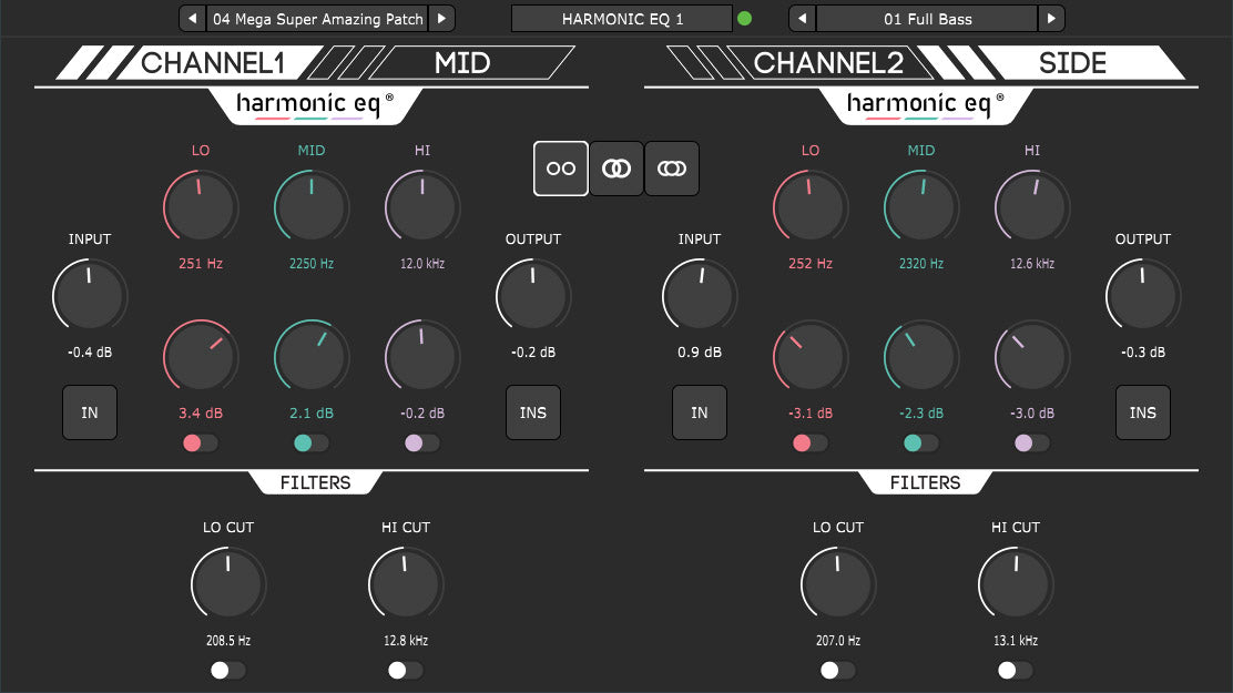 Cranborne Audio Carnaby HE2 - 2U 2-channel HarmonicEQ for 19 Inch Rack