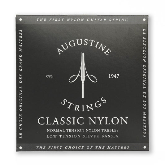 Augustine Classical Guitar String Set - Classic / Black Low Tension