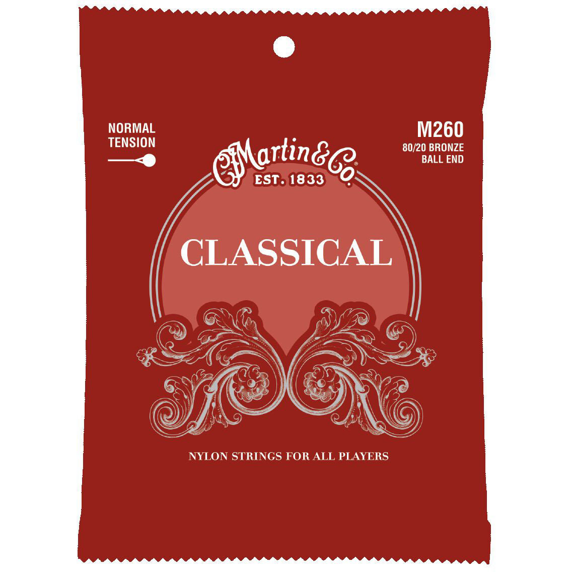 Martin M260 Normal Tension Classical Nylon Guitar Strings