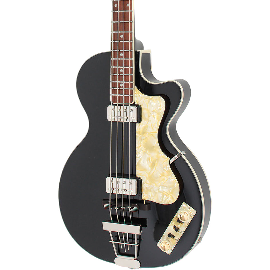 Hofner Contemporary Club Bass - Transparent Black