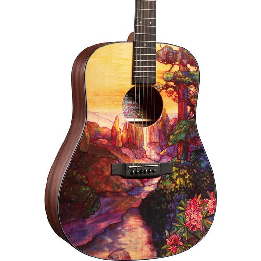 Martin Limited Edition D-11 Acoustic Guitar - Custom Stained Glass Ink
