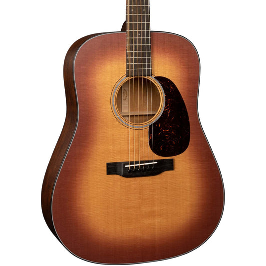 Martin D-18 Satin 6-String Acoustic Guitar - Amberburst