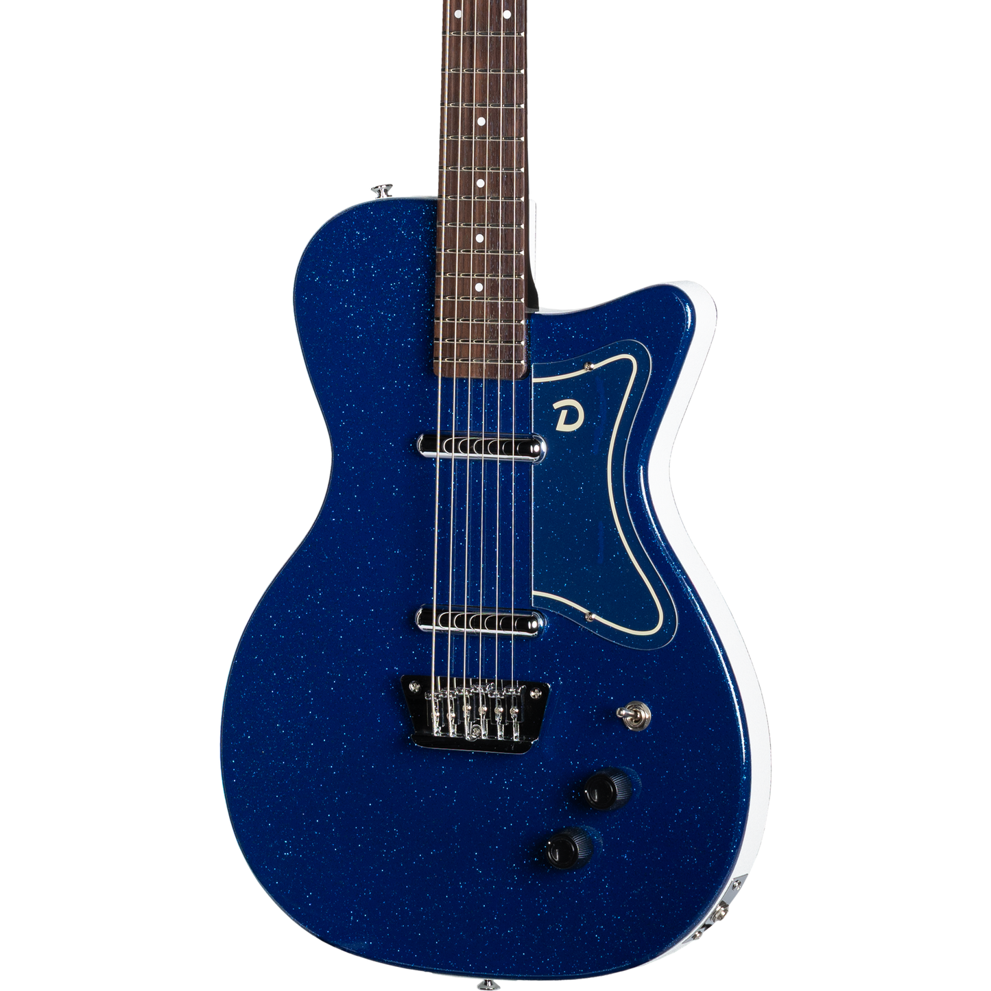 Danelectro 56 Baritone Electric Guitar - Blue Metalflake