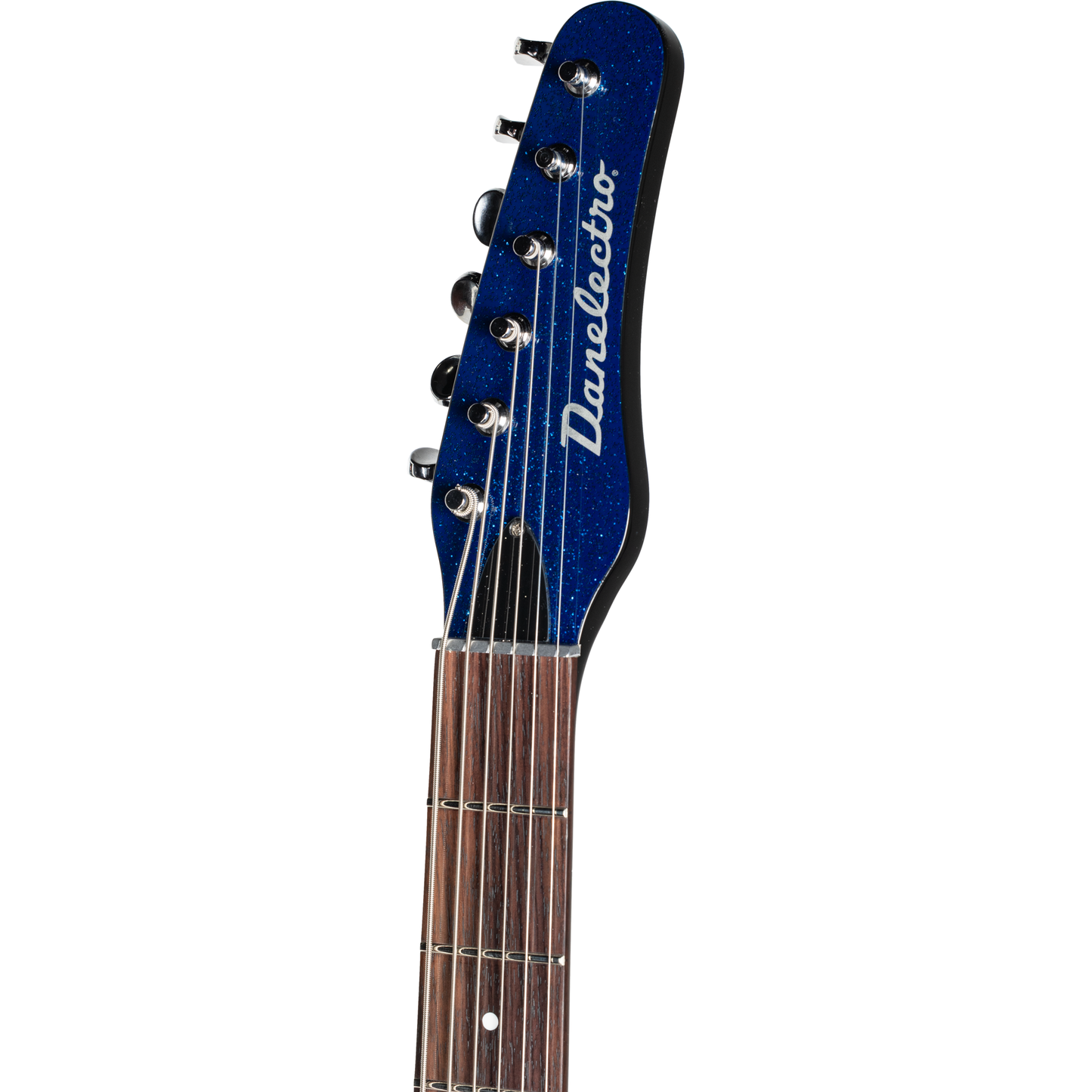 Danelectro 56 Baritone Electric Guitar - Blue Metalflake