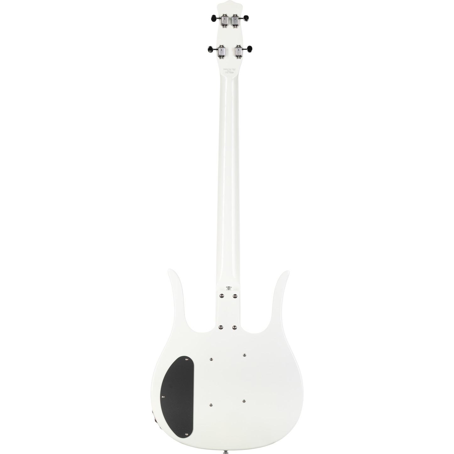 Danelectro 58 Longhorn 4 String Bass - Red Hot White