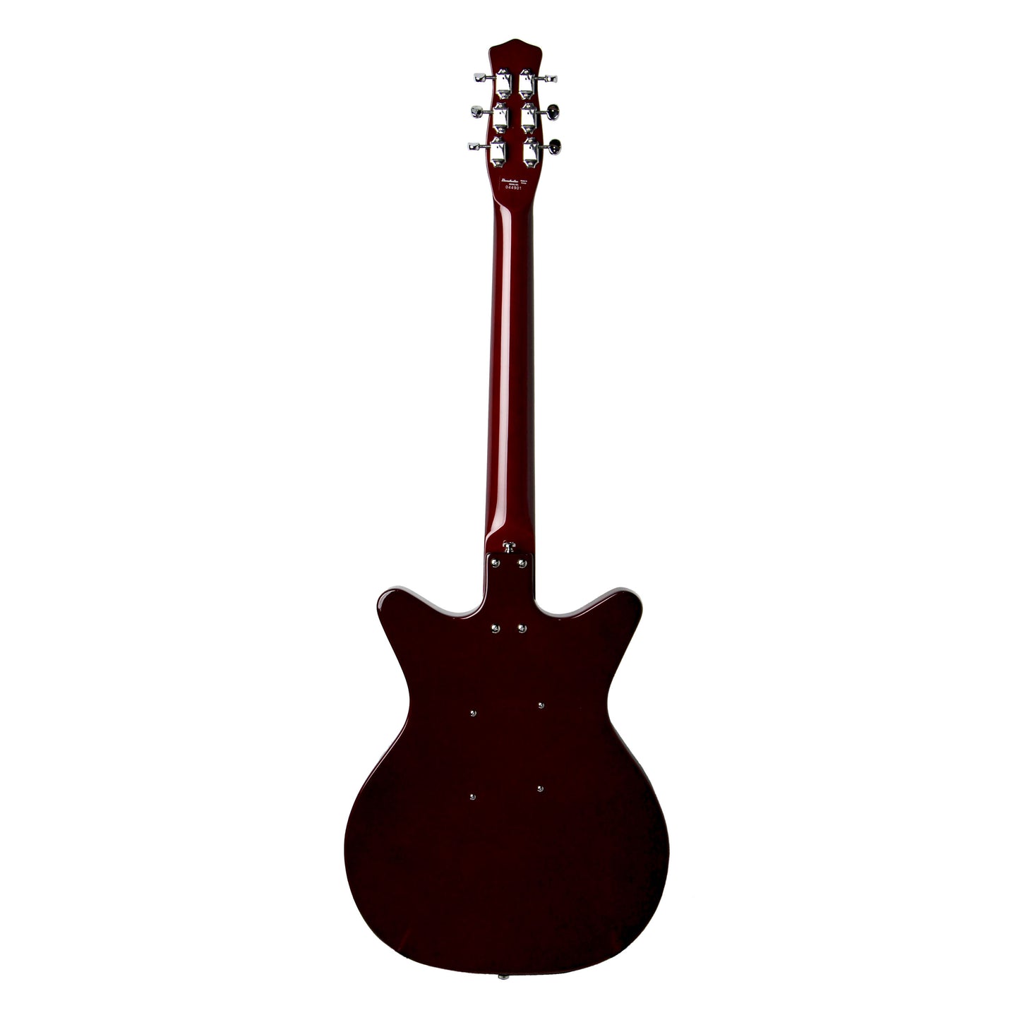 Danelectro D59M Spruce Semi Hollow Electric Guitar In Chianti Red