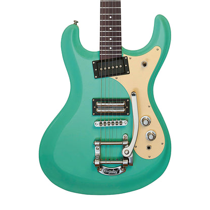 Danelectro '64 MOSRITE-Style Electric Guitar Dark Aqua (D64DARKAQUA)