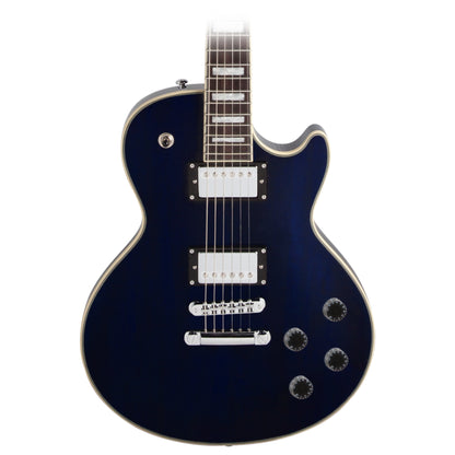 Dangelico Premier Series SD Electric Guitar Trans Blue w/ Gig Bag (DAPSDTBLCS)